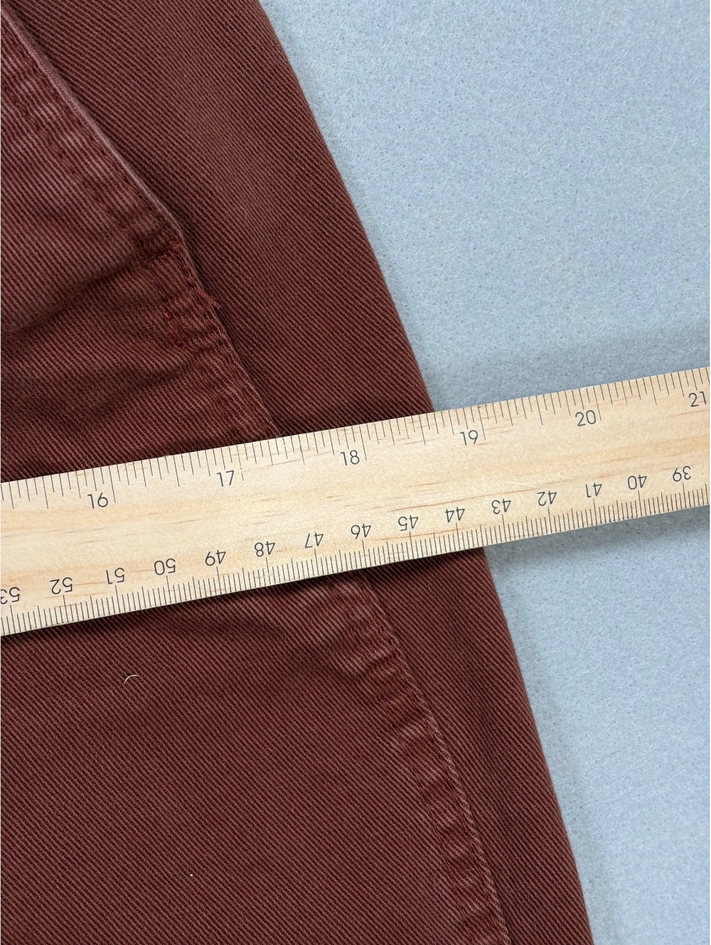 Everlane The Utility Barrel Pant Rosewood Rust Brown Size 4 Fall Viral High Rise - Picture 10 of 12